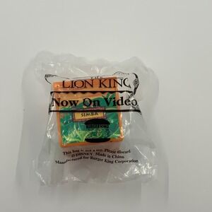 Vintage 1994 Burger King Disney The Lion King Simba Flip Cube Toy Sealed